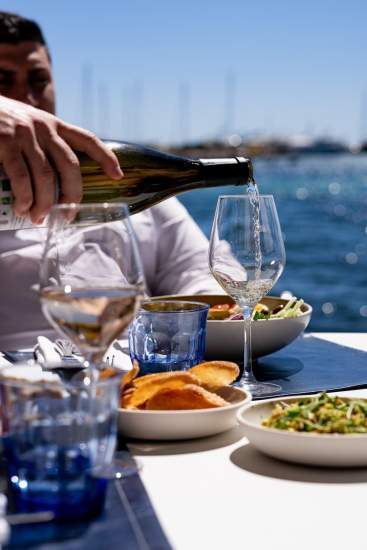 Restaurante com Praia Particular Juan-les-Pins · Hotel Belles Rives