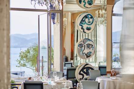 Restaurante com estrela Michelin La Passagère · Hotel Belles Rives Antibes Juan-les-Pins