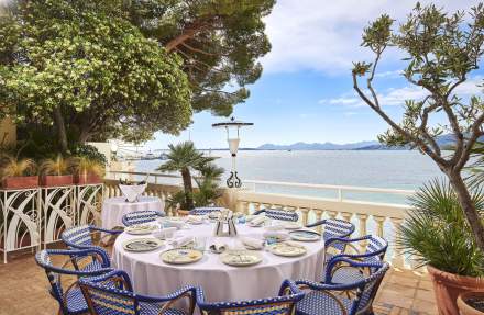 Restaurant étoilé La Passagère · Hôtel Belles Rives Antibes Juan-Les-Pins